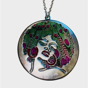 Custom Made 1970 Diana Ross Pendant & Necklace